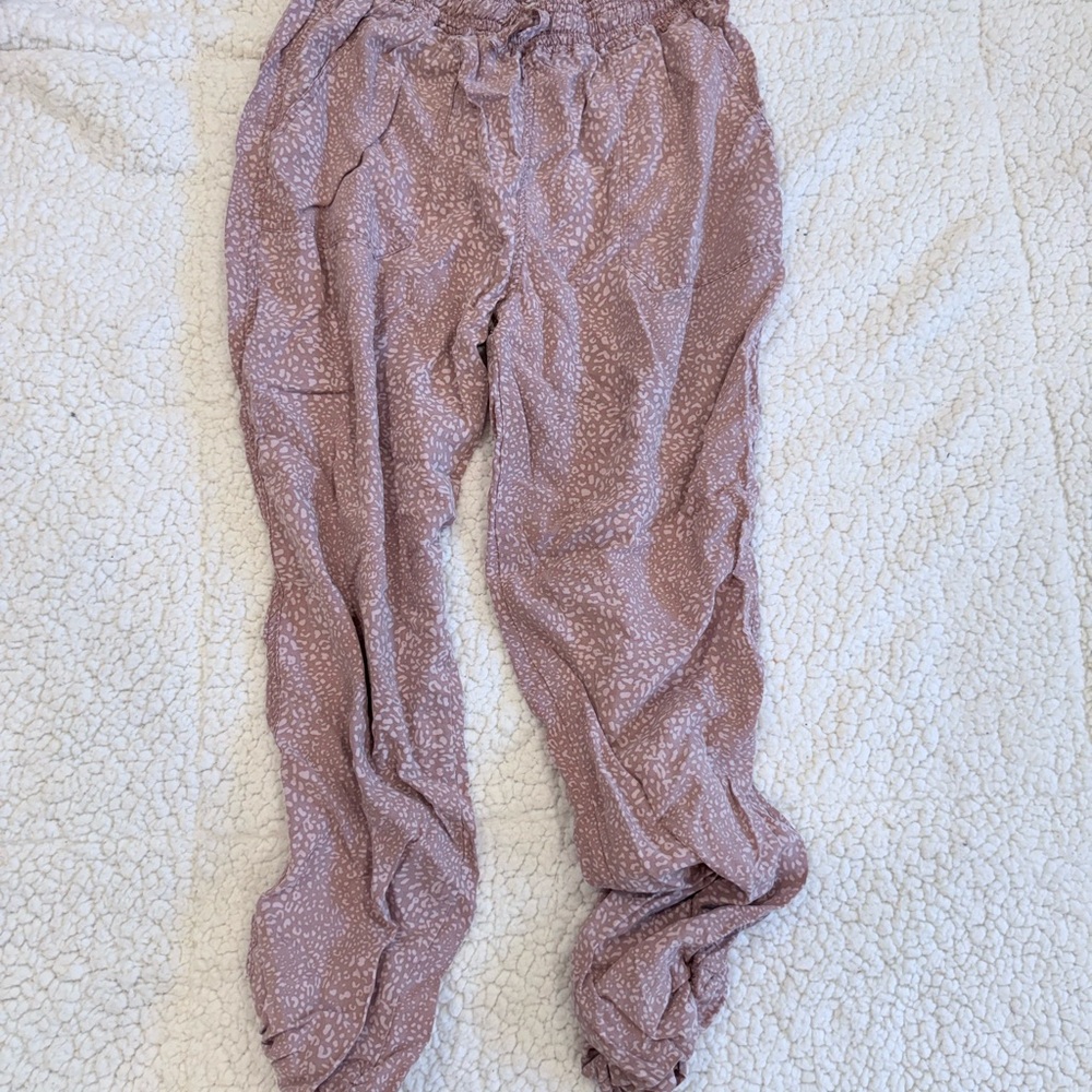 Thread & Supply Mauve Textured Shorts
